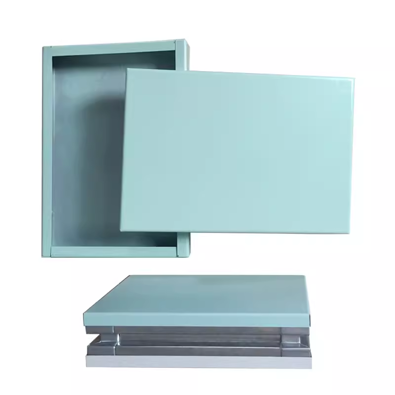 OSIDEK premium electro-galvanized steel sheets, engineered as foundational building components for sterile medical cleanrooms and laboratories.